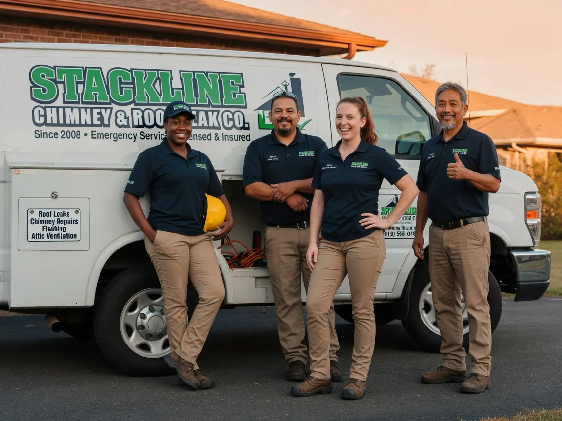 Chimney flashing repair company in Evansville, WI